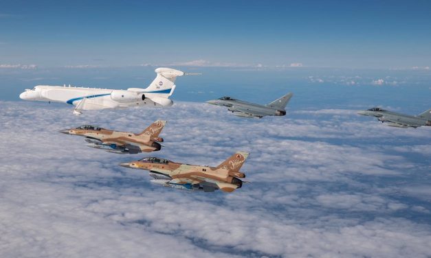 Israeli and German fighter jets flyover Dachau death camp to honour Holocaust victims