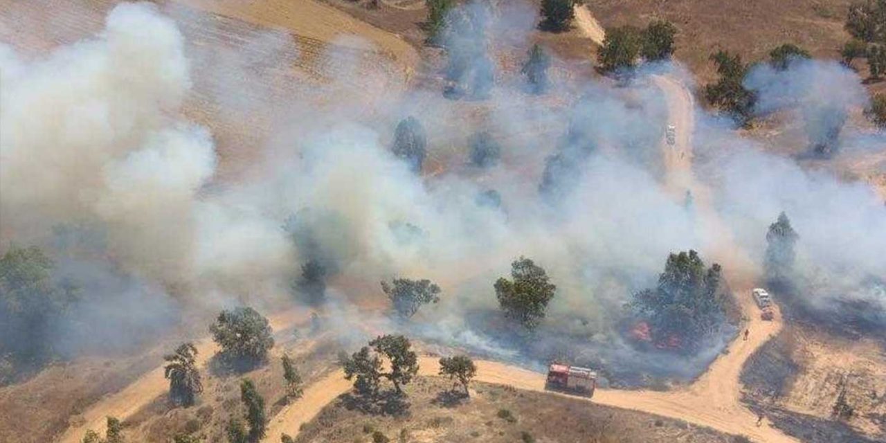 Hamas terror balloons start 100+ fires in Israel, IDF responds striking Hamas terror targets in Gaza