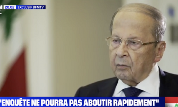 Lebanese president doesn’t rule out peace with Israel in TV interview
