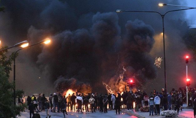 Swedish Muslims chant about killing Jews during Malmo riots