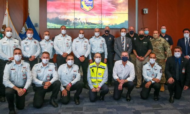 Israel sends firefighters to California to combat wildfires