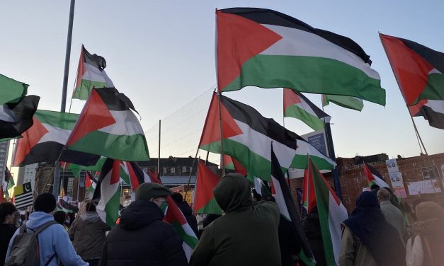 New IRA joins anti-Israel protest outside Scotland-Israel football match