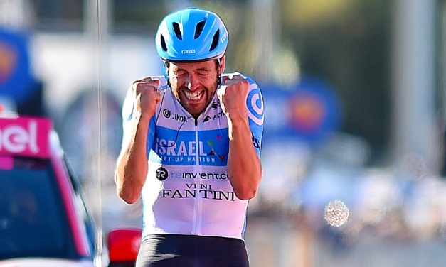 British cyclist with Team Israel wins Italian Grand Tour stage