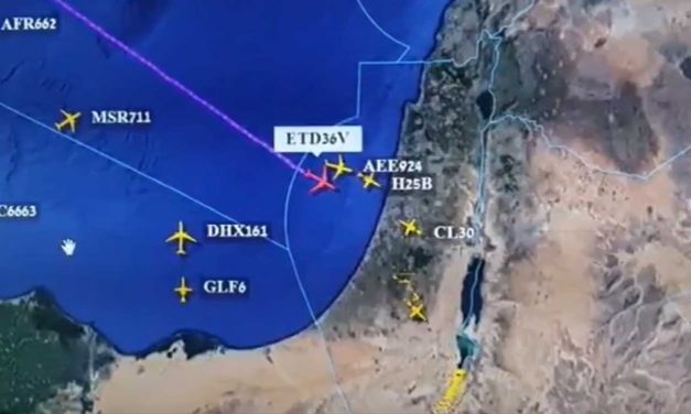 In ‘historic’ first, Abu Dhabi-bound flight crosses Israeli airspace