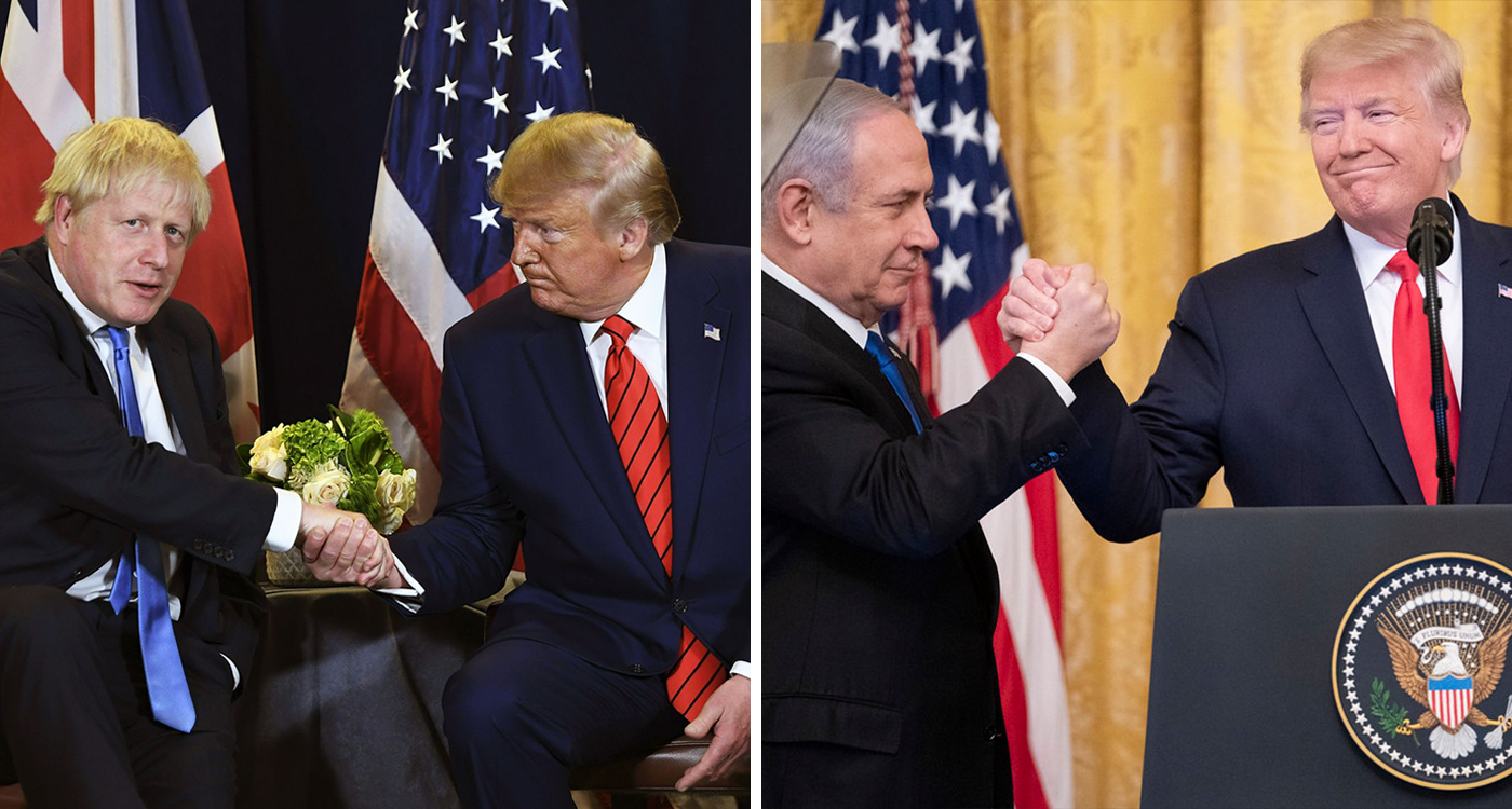 Netanyahu and Boris wish Trump a “speedy recovery”
