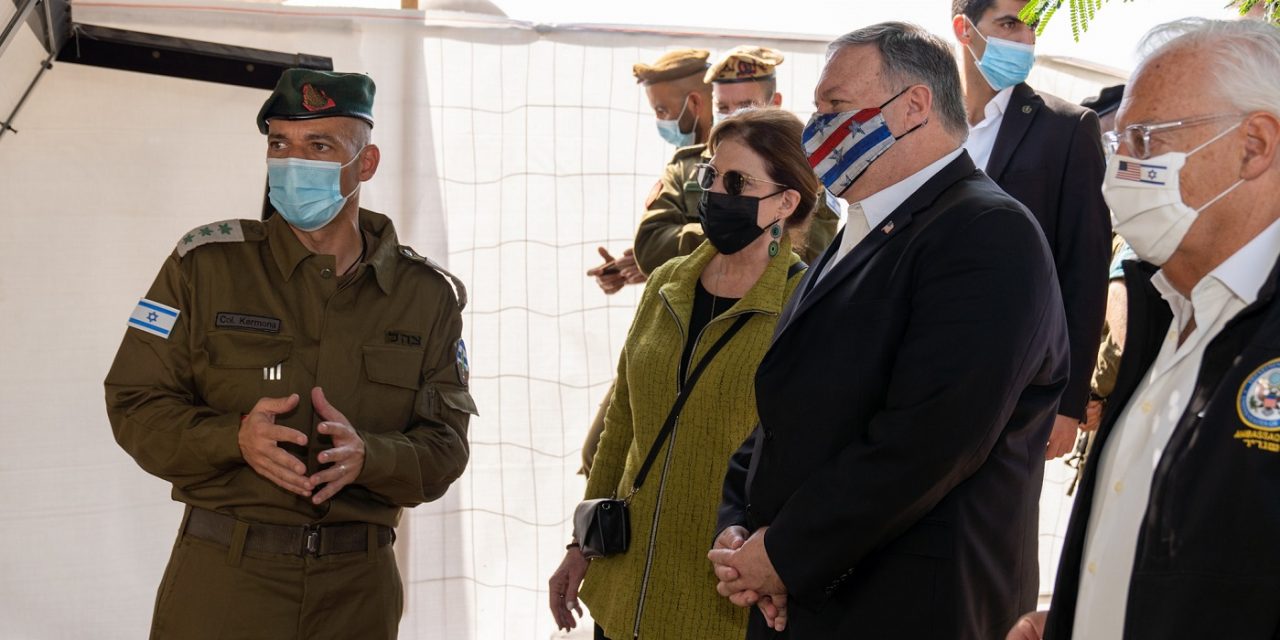 Pompeo visits Jesus’ baptism site and makes history by visiting Golan