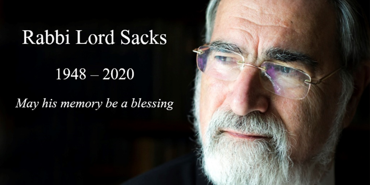 Tributes pour in after death of Rabbi Lord Sacks