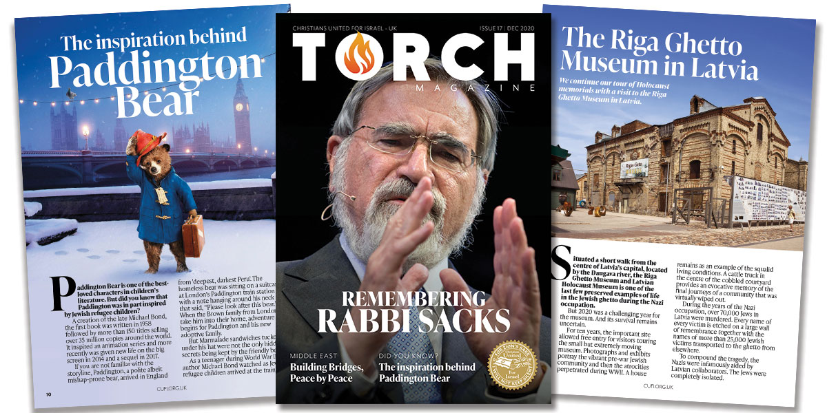 Remembering Rabbi Sacks | Latest TORCH magazine