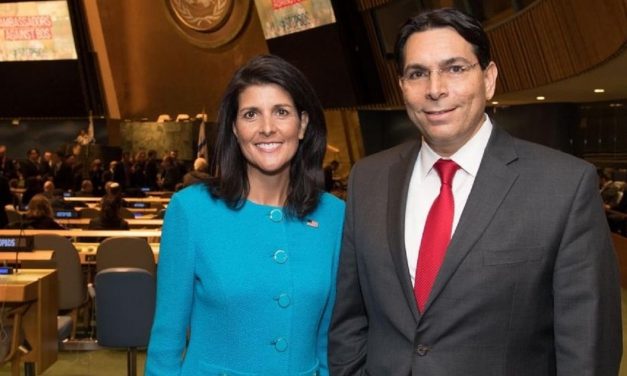 Danny Danon thanks America for standing with Israel during Trump presidency