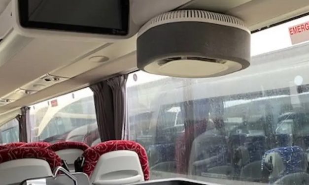 Israeli air purifiers fitted in 400 UK, Irish buses carrying essential workers