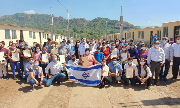 Israel builds new homes for 39 Guatemalan families after volcanic eruption