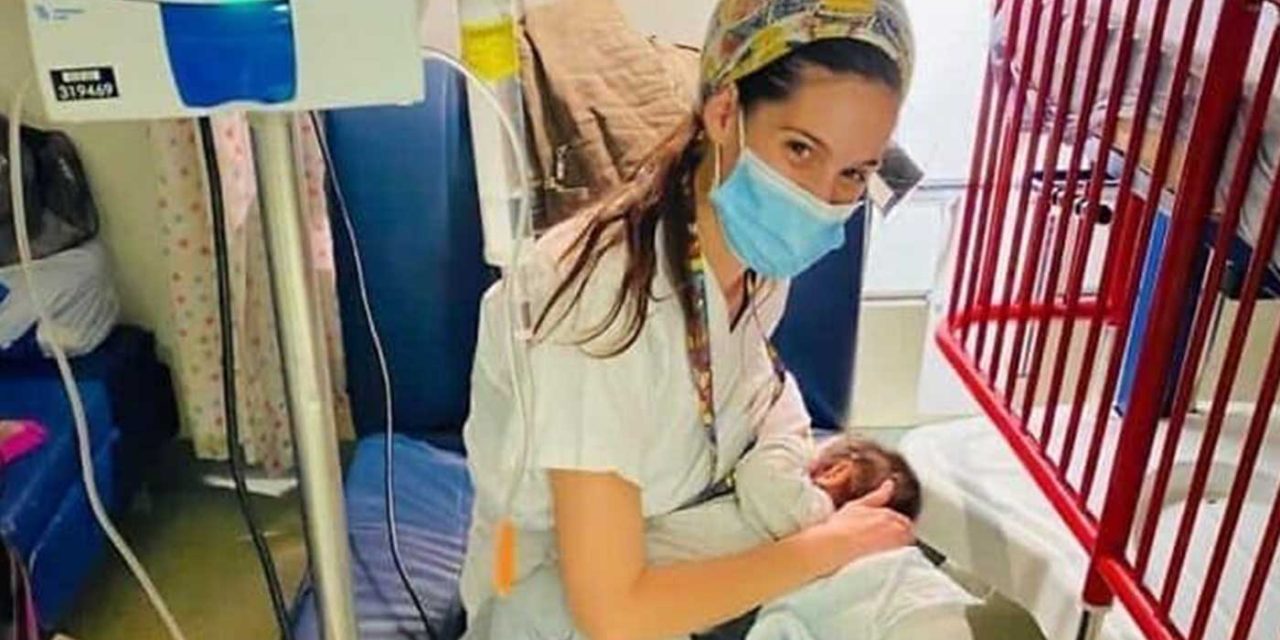Israeli nurse breastfeeds Palestinian baby, helping family injured in car crash