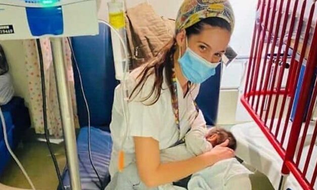 Israeli nurse breastfeeds Palestinian baby, helping family injured in car crash
