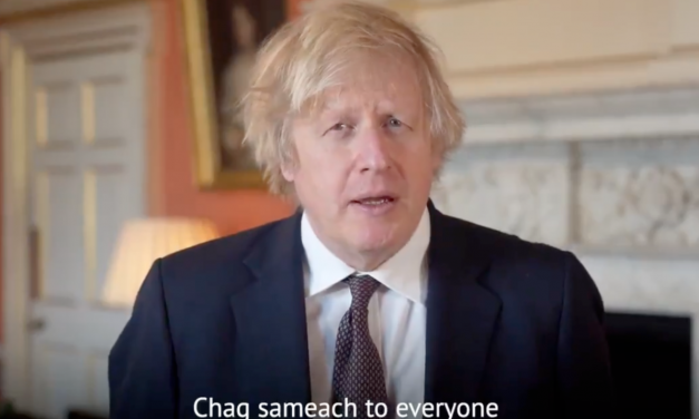 Johnson wishes ‘chag sameach’ to the Jewish community for Passover