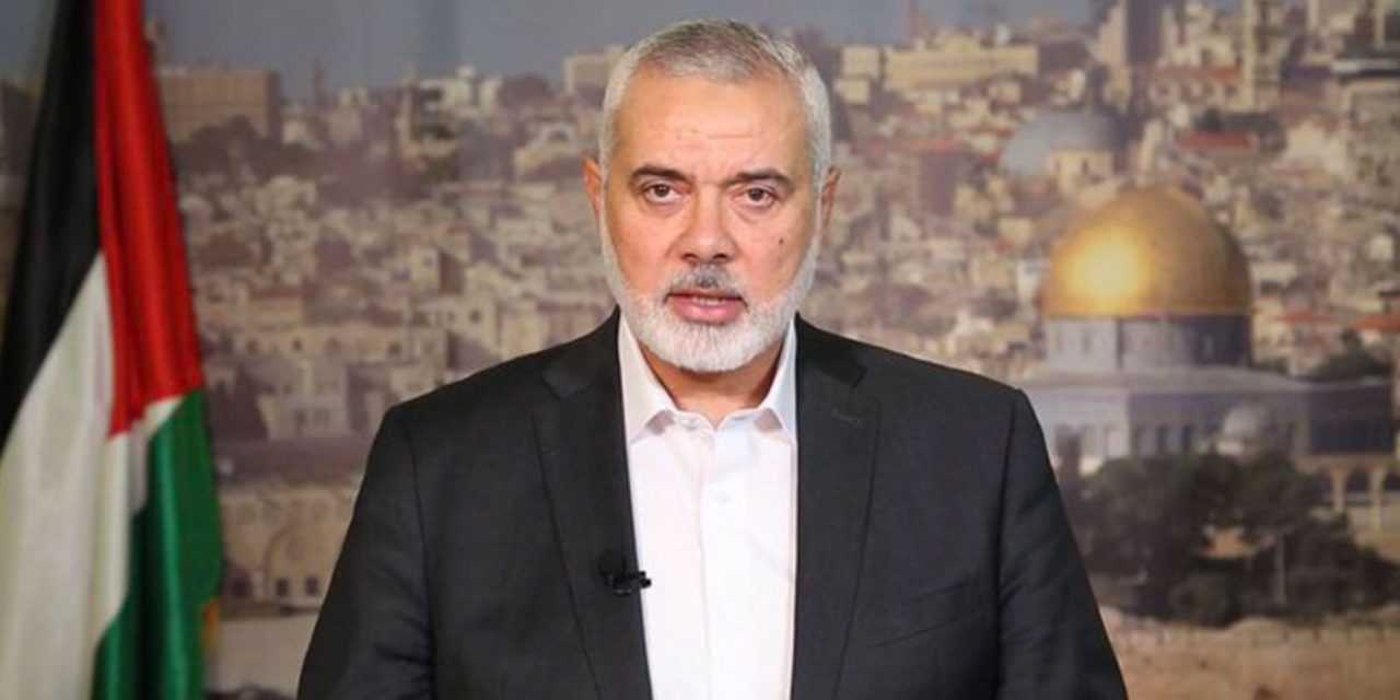 Hamas’s Haniyeh thanks Iran for money and rockets
