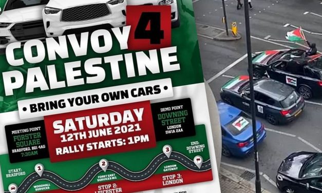 Palestinian ‘convoy of hate’ to arrive in London this weekend