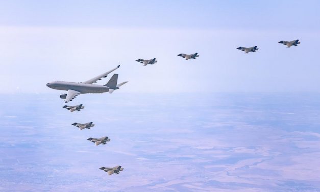 RAF joins Israel and US in joint exercise over the Negev