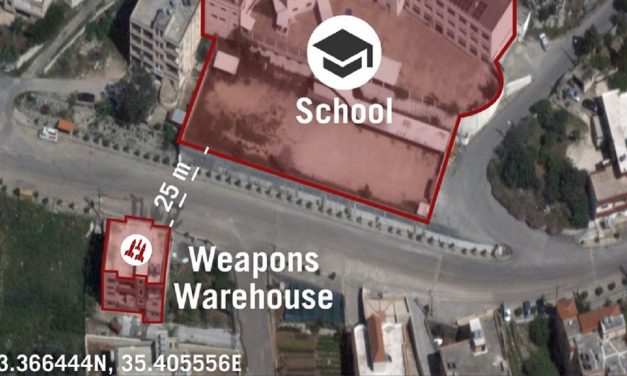 IDF: Hezbollah has built weapons depot 25 metres from school in Lebanon