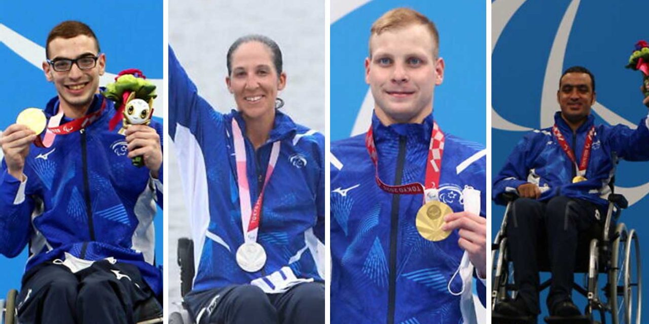 Israel’s Paralympics team comes home with 9 medals including 6 golds