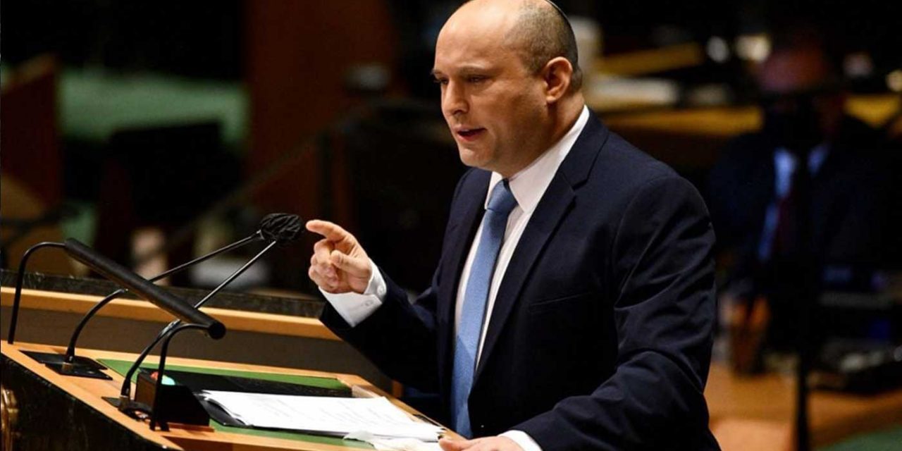 Bennett tells UN: ‘Words will not stop Iran’s centrifuges spinning’