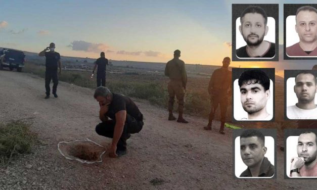 Manhunt underway as six Palestinian terrorists escape Israeli prison