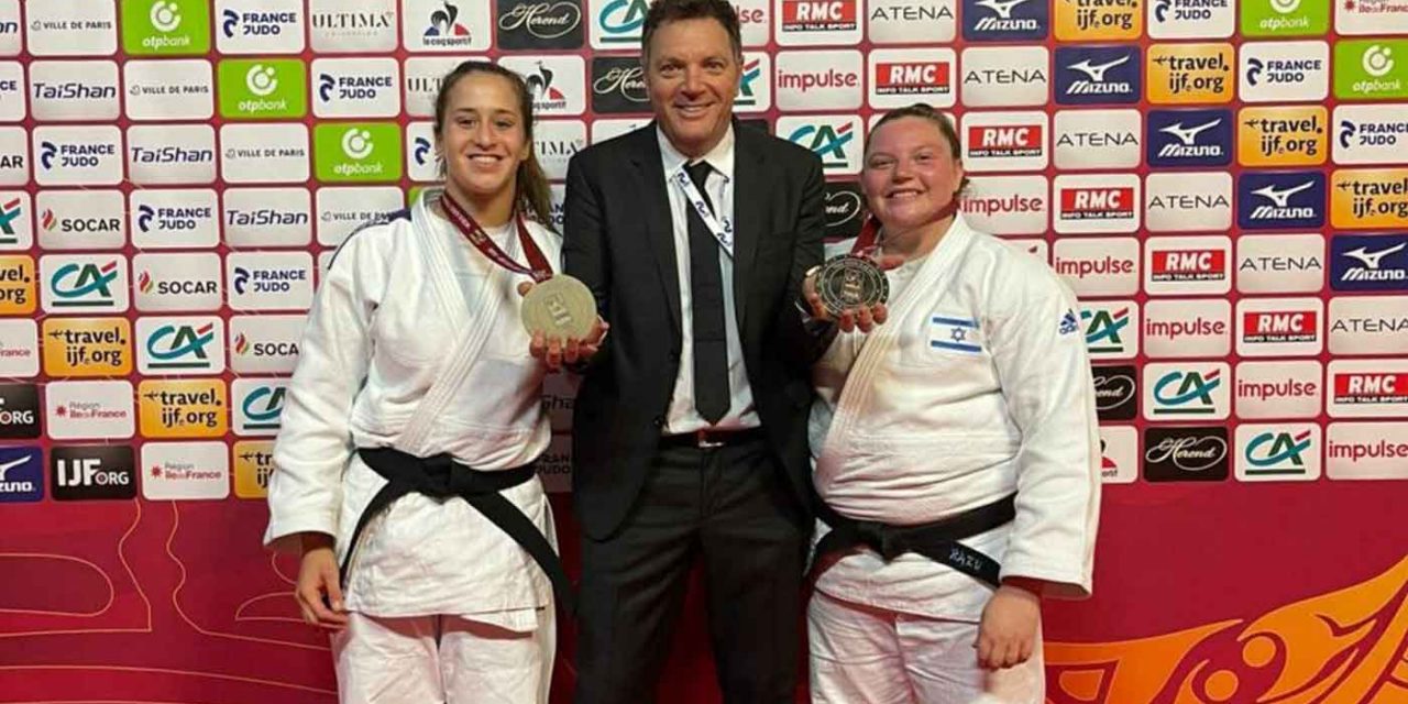 Israeli judokas win two golds and bronze in Paris Grand Slam