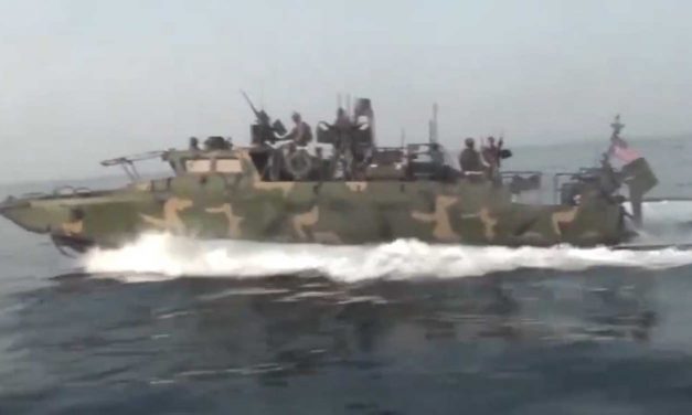 Iran releases video of Iranian speedboats chasing US Navy vessels
