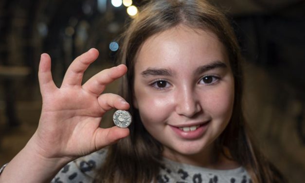 11-year-old Israeli girl finds 2,000-year-old coin with ‘Israeli shekel’ and ‘Holy Jerusalem’ inscribed in Hebrew