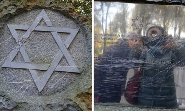 Vandals deface Holocaust memorial in northern Spain