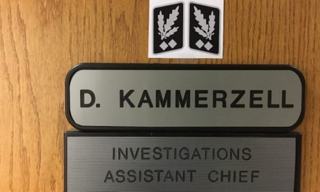 US: Police chief barely disciplined for Nazi symbol on office door