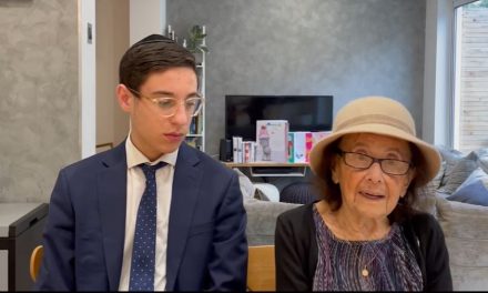 HMD Ceremony: Auschwitz survivor and great-grandson share important message for next generation