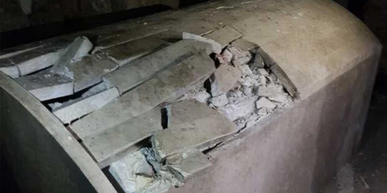 Palestinian rioters damage Joseph’s Tomb