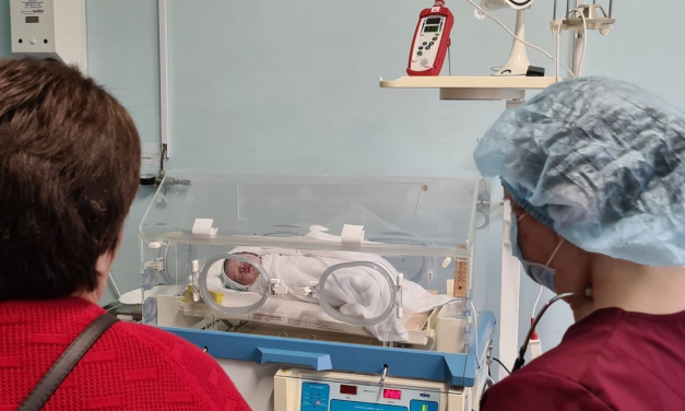 First baby born at Israeli field hospital in Ukraine