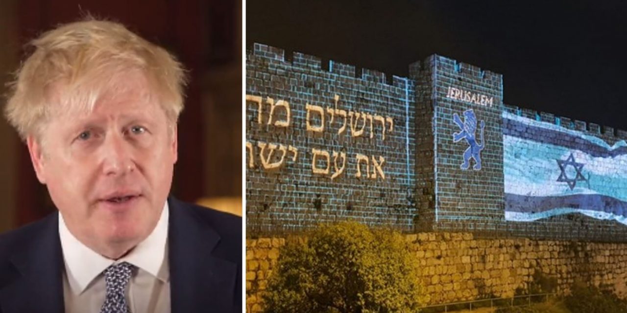 Boris sends message to Israel for 74th Independence Day