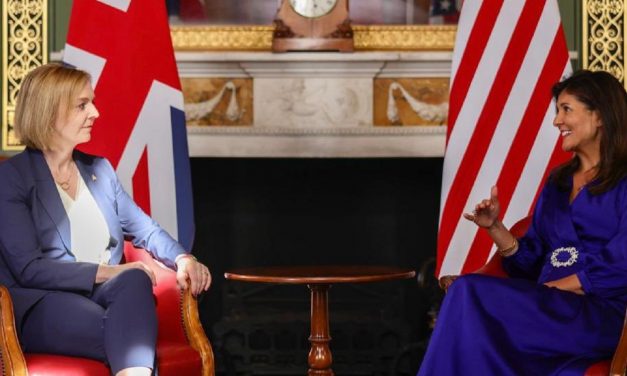 Haley in UK: ‘We are living in a Churchillian moment’
