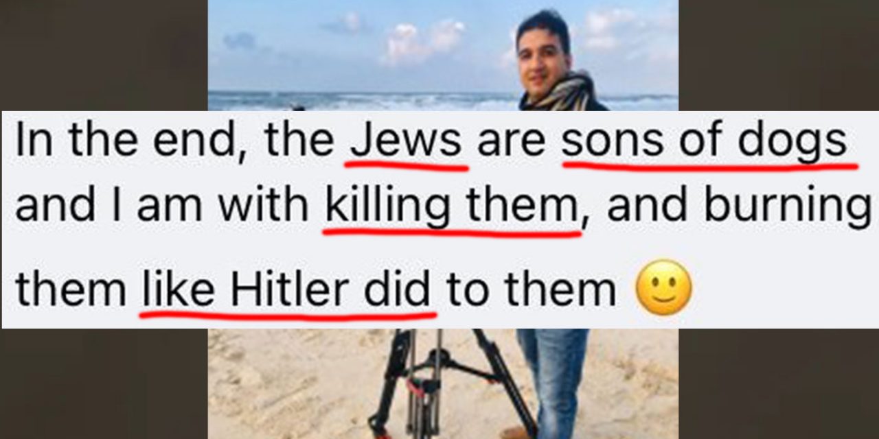 BBC and Guardian contributor outed as Palestinian terror supporter who wants Jews ‘killed like Hitler did’