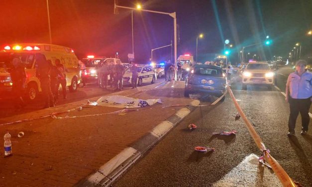 Eight lightly hurt in suspected terror stabbing near Modiin; assailant shot dead