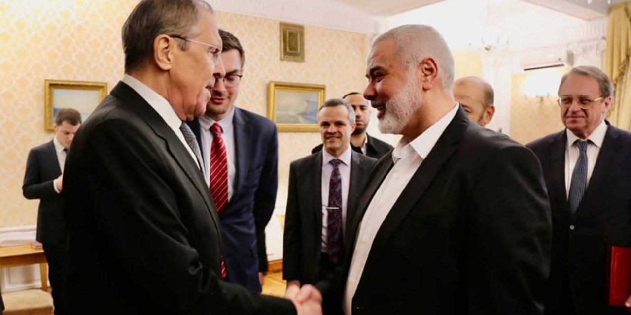 Russia hosts senior Hamas delegation in Moscow
