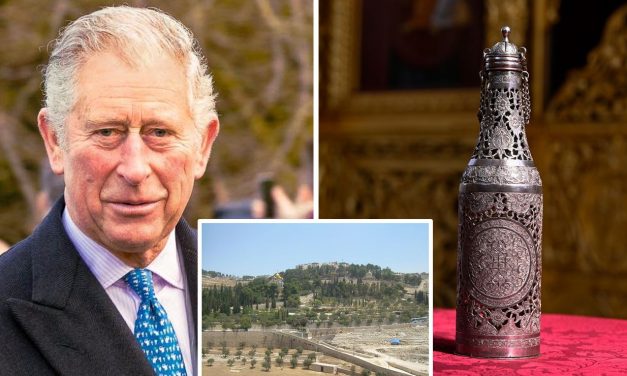 Anointing oil from Mount of Olives to be used for King Charles’ Coronation