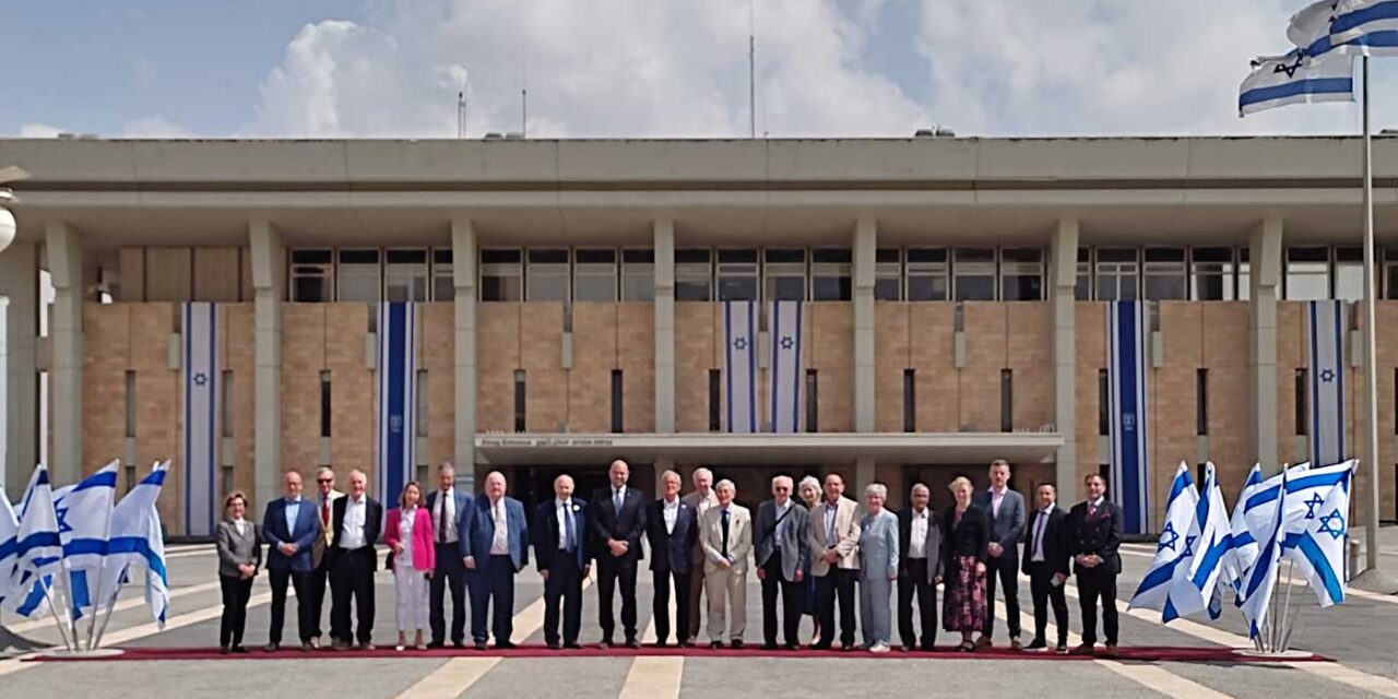 The largest delegation of UK peers visited Israel this week, bolstering ties