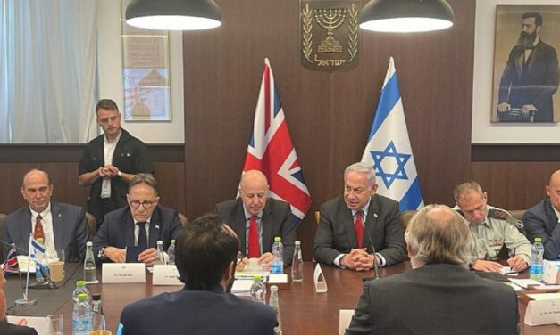 UK-Israel hold first national security meeting in new strategic partnership