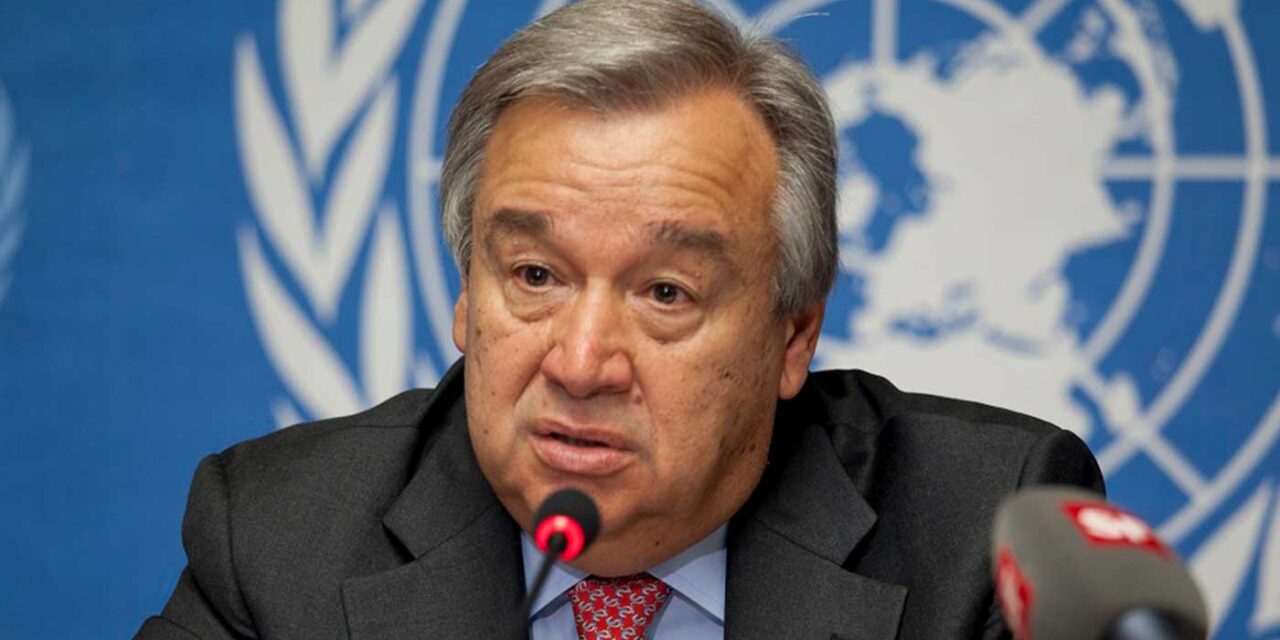 UN chief wrongly condemns Israel over Jenin