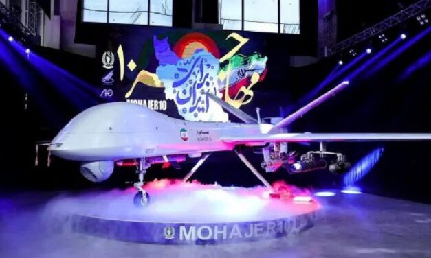 Iran unveils long-range drone with ‘Prepare your shelters’ threat in Hebrew
