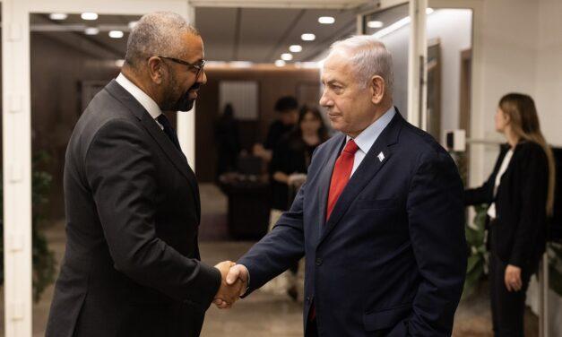 UK has no plan to ban Iran’s IRGC, says Cleverly during Israel trip