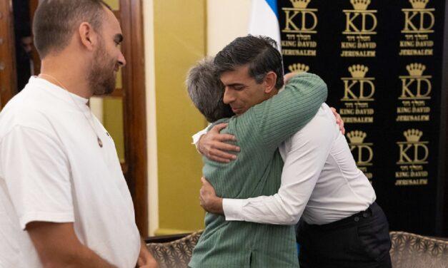 Rishi Sunak in Israel: ‘I stand with you in your darkest hour’