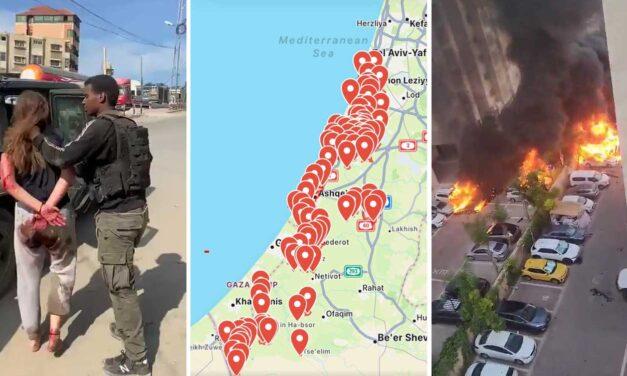 Hamas INVADES Israel, murders civilians, kidnaps women into Gaza, launches thousands of rockets