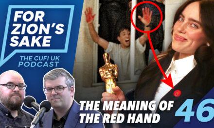 EP46 For Zion’s Sake Podcast – The Dark Meaning Behind THAT Pin Badge at the Oscars