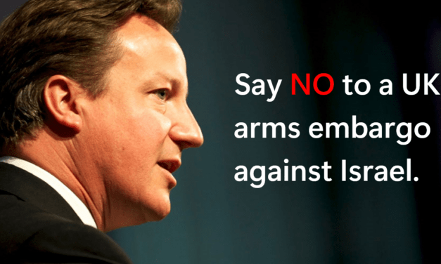 Say NO to UK arms embargo against Israel – Act Now