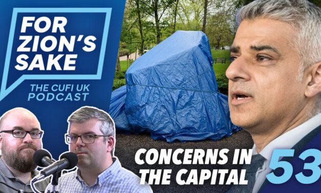 EP53 For Zion’s Sake Podcast – Even Holocaust Memorials Can’t Be ‘Openly Jewish’ in London