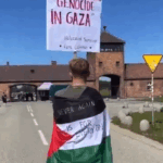 When Palestinian flags are flown at Auschwitz
